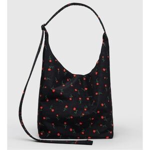 NWT BAGGU Large Nylon Sling in painted wildflower